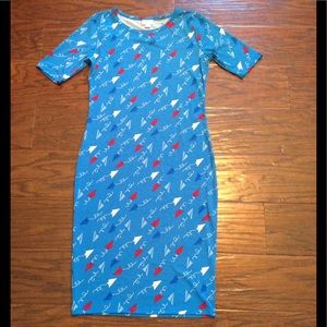 LuLaRoe Julia‎ Dress. Size XS.